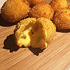 Bolitas de queso con jalapeño